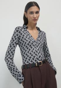 Блузка на пуговицах FANTASIA Calliope, черный