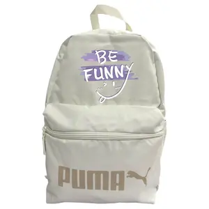 PUMA Тканевый рюкзак унисекс белый, Smiley Face