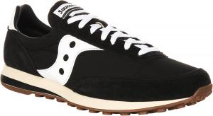 Кроссовки Saucony для взрослых, унисекс, модель Trainer 80, белый/черный