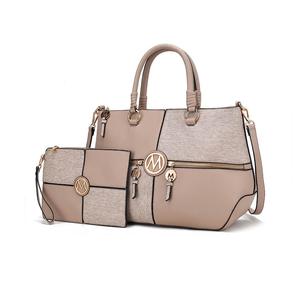 Сумка-портфель Maji из веганской кожи с браслетом MKF Collection By Mia K., Taupe