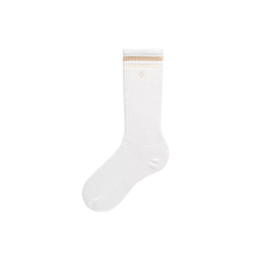 Носки Crew Unisex 1 упаковка Lululemon, 1 pack (белый/oak коричневый/светло-айвори белый/wht/shok/ltiv)