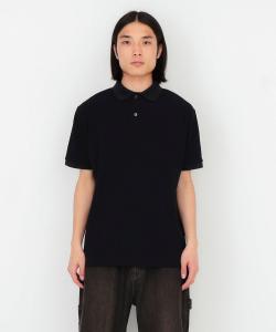 Рубашка-поло с вафельной текстурой