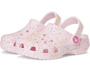Унисекс кроксы Crocs Kids Classic Clogs With Patterns And Graphics, Pink Milk/Multi