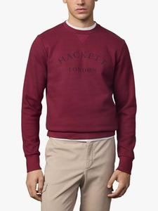 Футболка с длинными рукавами и круглым вырезом из хлопковой смеси Hackett London