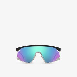 OO9280 Bxtr солнцезащитные очки из ацетата в прямоугольной оправе Oakley, черный