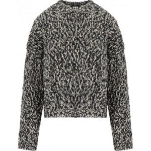 Weekend Max Mara джемпер с двухцветным узором косы WEEKEND MaxMara, серый