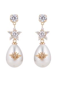 Серьги Abeja - золото Eye Candy La, Multi