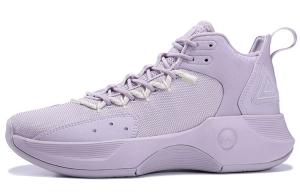 PEAK Скоростная коллекция амортизирующие противоскользящие и износостойкие баскетбольные кроссовки мидтоп женские фиолетовые