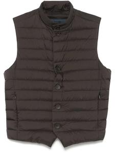 Herno дутый жилет, коричневый