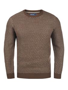 Пуловер BLEND, коричневый