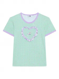 Футболка Polly Pocket с принтом Gcds, зеленый