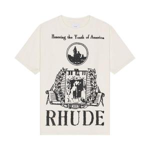 Футболка Rhude Youth Of America Tee, White