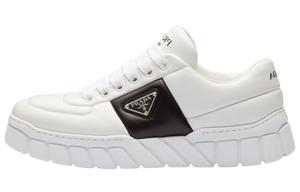 Кроссовки мужские Prada с логотипом, черный / белый