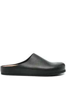 Кожаные мюли Common Projects, черный