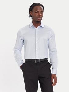 Рубашка slim fit LV019EU068 Calvin Klein, голубой