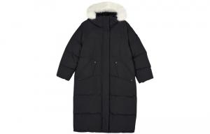 Спортивная коллекция пуховик женский карбоновый черный Skechers