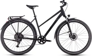 Трекинговый велосипед Cube nature one allroad trapez (2026) - trekkingrad - black´n´black