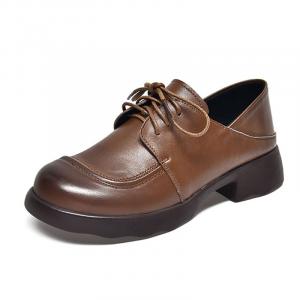 Devanro Коричневые женские туфли-лодочки, цвет Brown