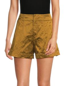 Шорты Бенни с широкими штанинами и плоским передом A.L.C., цвет Aged Bronze