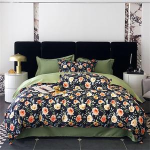 YUSIWOAL Комплект постельного белья из египетского хлопка разноцветный