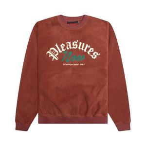 Свитер Pleasures Appointment Fleece Crewneck, Brown