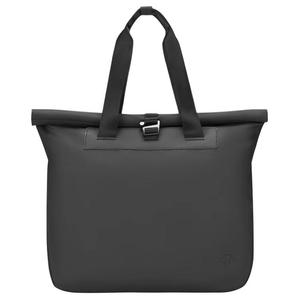 DESCENTE Сумка-шоппер без вместимости с металлической фурнитурой черная мужская, Black