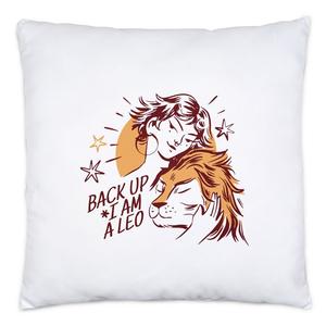 Подушка для знака зодиака Лев. Идея подарка по гороскопу Лев на июль, август, день рождения Hey!Print