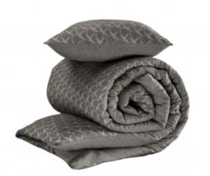 De Witte Lietaer Пододеяльник Birds240 x 220 см хлопок серый