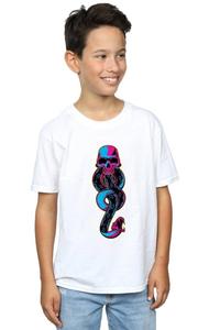 Неоновая футболка с темной меткой Harry Potter, белый