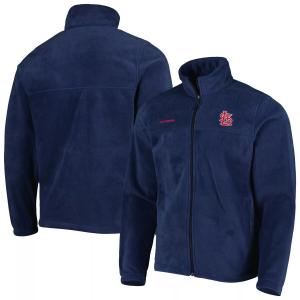 Мужская куртка Columbia Navy St. Louis Cardinals Steens Mountain с молнией во всю длину