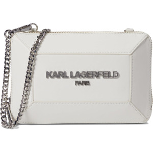 Сумка кросс-боди Karl Lagerfeld Paris Georgette Crossbody, цвет Winter White/Silver