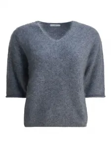 Футболка с V-образным вырезом R2W, серый