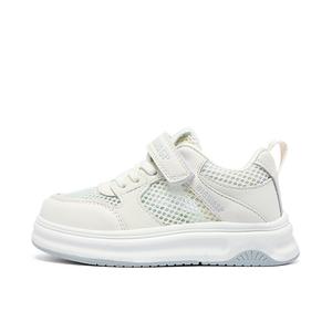 Амортизирующие, устойчивые к истиранию, дышащие, легкие амортизирующие низкие скейтбордские кроссовки для детей BIG WASP, White[Spring Summer Mesh]