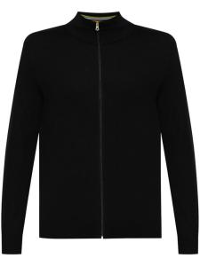 Шерстяной кардиган Paul Smith, черный