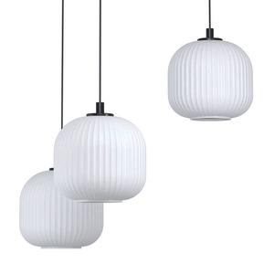 Подвесной светильник Eglo Mantunalle III, прозрачное стекло / сталь - 3 лампы