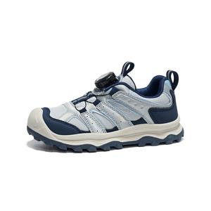 Износостойкие низкие повседневные детские кроссовки Kids' Hush Puppies, серебро