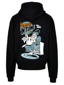 Толстовка с капюшоном F4NT4STIC Sweatshirt Tom And Jerry Perfectly In Tune, черный