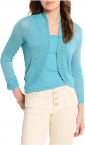 Кардиган NIC+ZOE Petite Bolero Cardigan, цвет Riveria