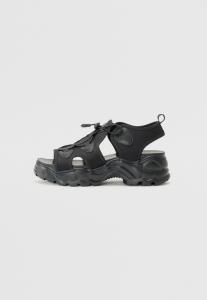 Босоножки на платформе Wedge sandals Even&Odd Wide Fit, черный