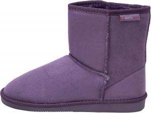 Женские короткие зимние ботинки Alpine Swiss Laura | Ботинки до щиколотки с искусственным замшем и шерповой подкладкой | Теплые, удобные, с противоскользящей подошвой | Стильная обувь для осени и зимы, Purple