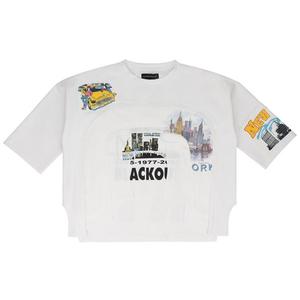 Футболка Who Decides War Arched College T-Shirt, White