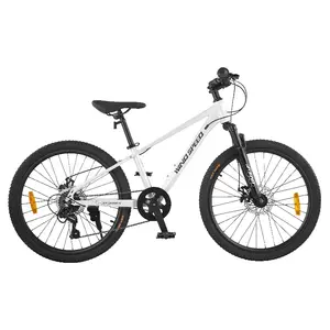 Велосипед J-ZAO 24 дюйма 7 скоростей с дисковым тормозом Shimano, кремовый