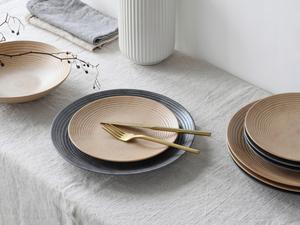 Креативный сервиз catania mix 12 шт Creatable, антрацитовый/песочный