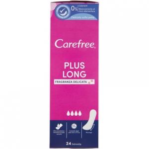 Плюс очень широкие ежедневные прокладки Carefree