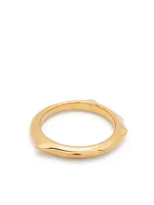 Узкое кольцо Andres Gallardo, золотистый