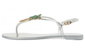 Женские кожаные сандалии Venice Beach на плоской подошве Giuseppe Zanotti, Original Shoe Box Included