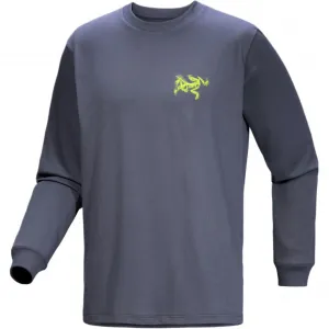 Футболка с длинным рукавом Kragg Sl с логотипом Arcteryx, dk stratus / euphoria