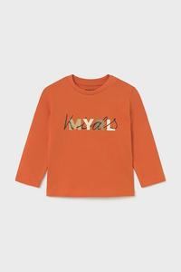 Хлопковая водолазка Mayoral, оранжевый