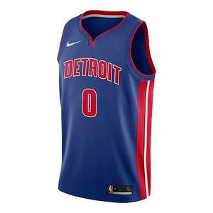 Майка Nike NBA Basketball Jersey SW Fan Edition Detroit Pistons Away Blue, синий