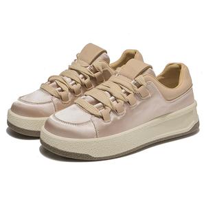 Женские кроссовки для скейтбординга с низким верхом, амортизирующие, дышащие и увеличивающие рост BDED, Dusty Pink